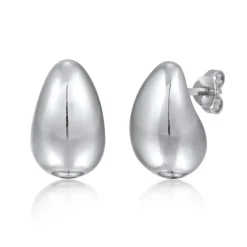Elli "Ohrstecker Chunky Drop< Vergoldet|Ohrringe