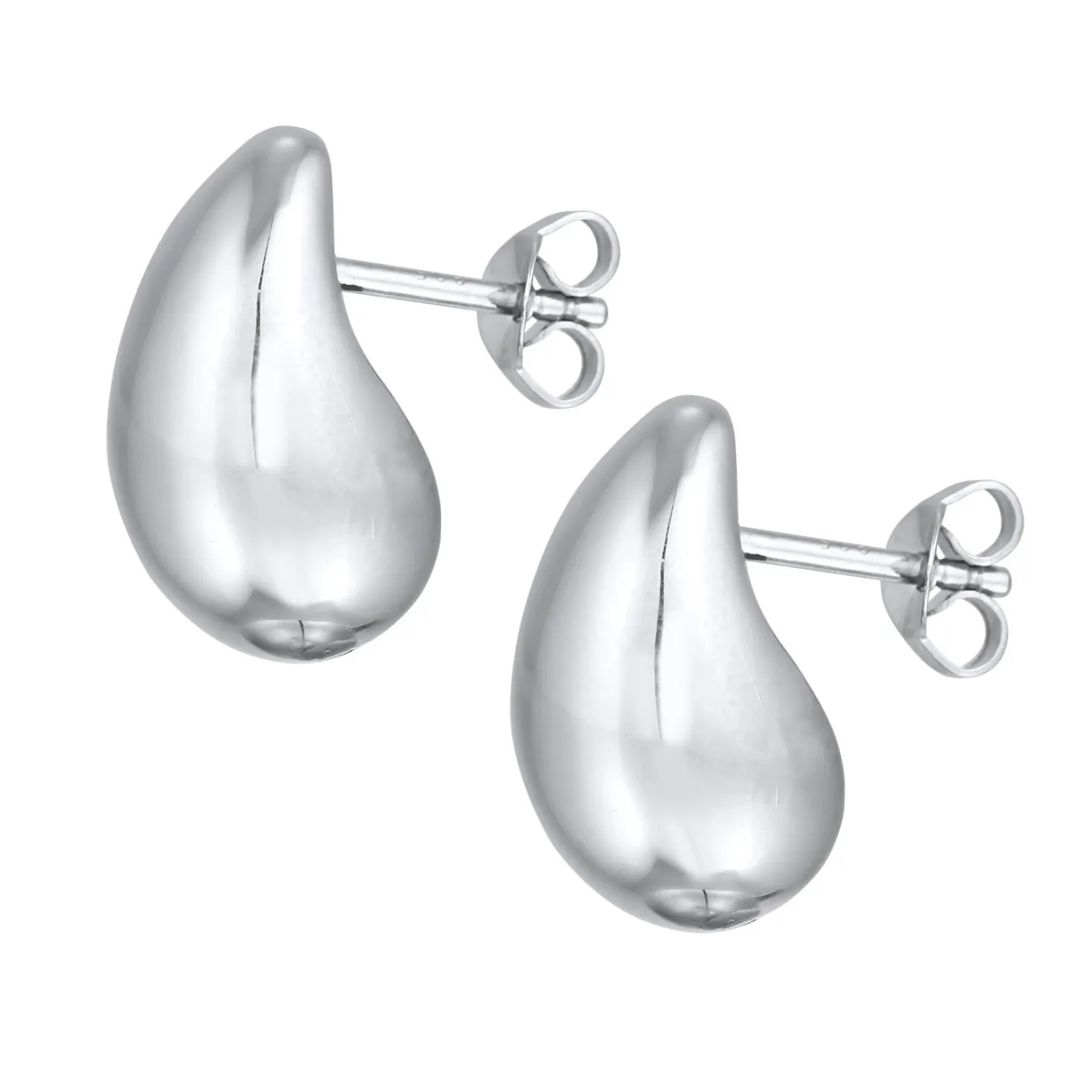 Elli "Ohrstecker Chunky Drop< Vergoldet|Ohrringe