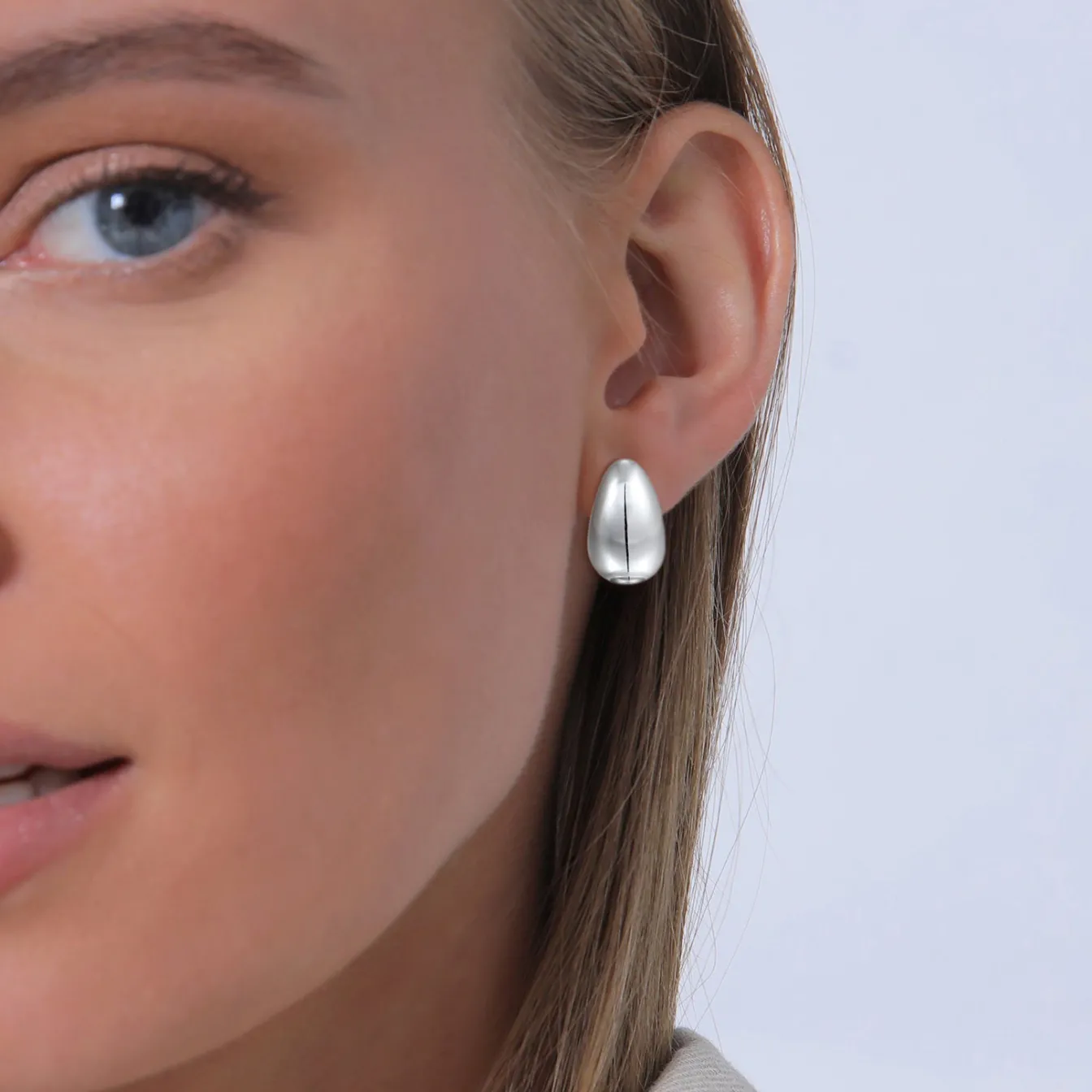 Elli "Ohrstecker Chunky Drop< Vergoldet|Ohrringe
