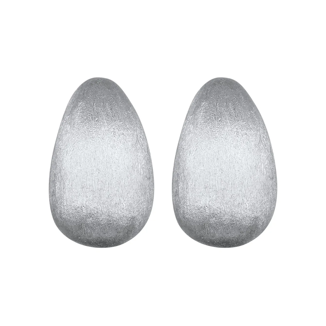 Elli "Ohrstecker Chunky Drop Brushed< Vergoldet|Ohrringe