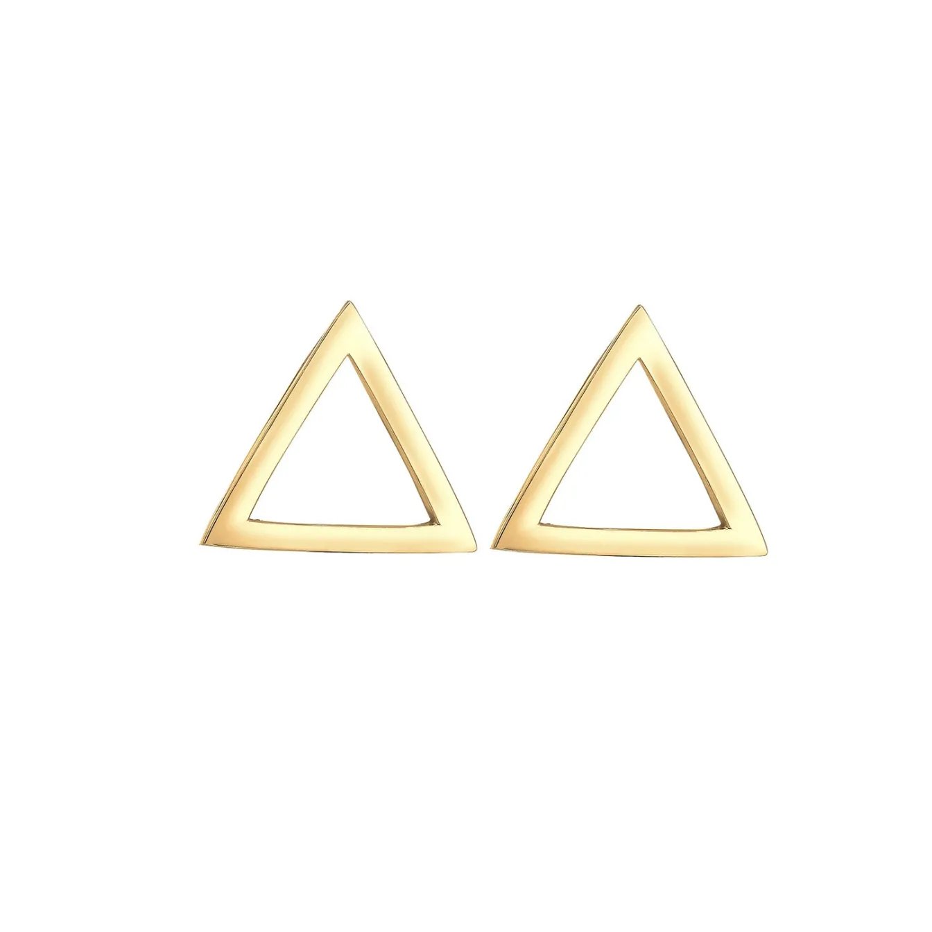 Elli "Ohrstecker Dreieck< Roségold|Ohrringe