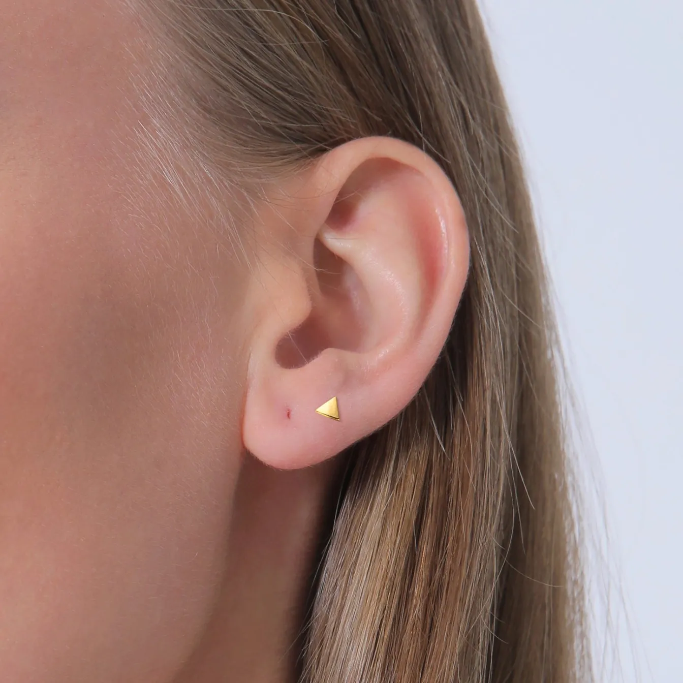 Elli "Ohrstecker Dreieck Geo< Ohrringe|Silber
