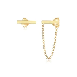 Elli "Ohrstecker Ear Chain< Letzte Chance|Ohrringe