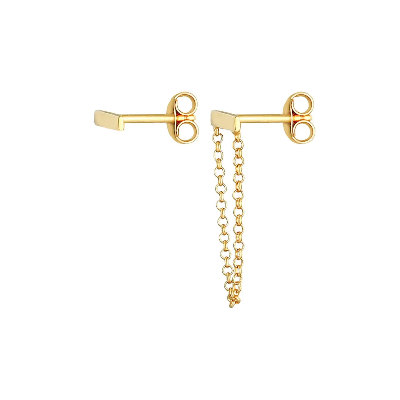 Elli "Ohrstecker Ear Chain< Letzte Chance|Ohrringe