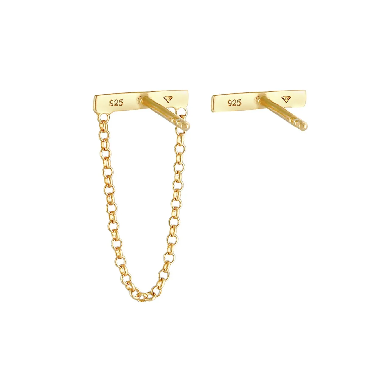Elli "Ohrstecker Ear Chain< Letzte Chance|Ohrringe