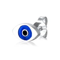 Elli "Ohrstecker Evil Eye | Emaille< Symbol-schmuck|Ohrringe