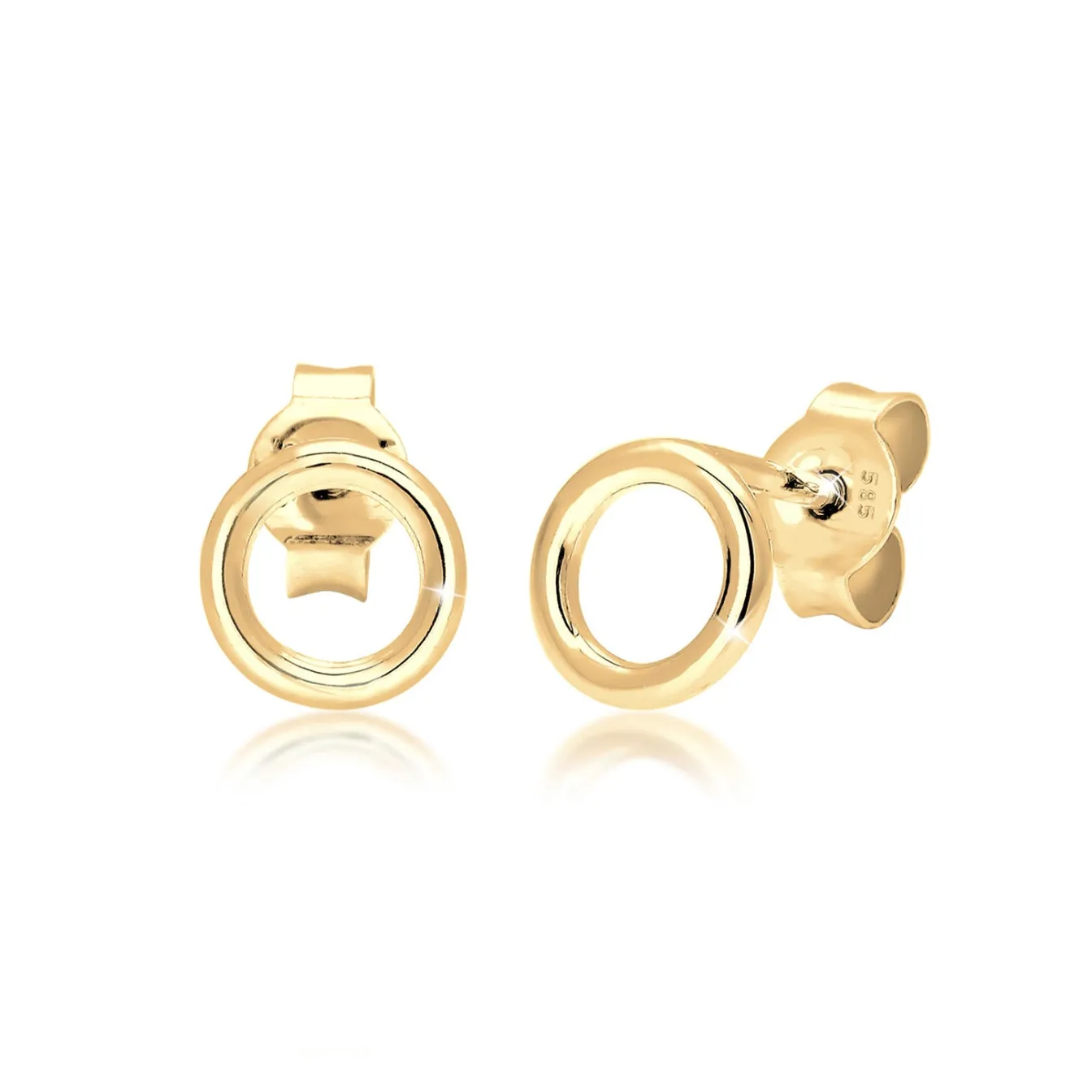 Elli "Ohrstecker Geo< Ohrringe|Echtgold
