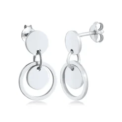 Elli "Ohrstecker Geo< Ohrringe|Silber
