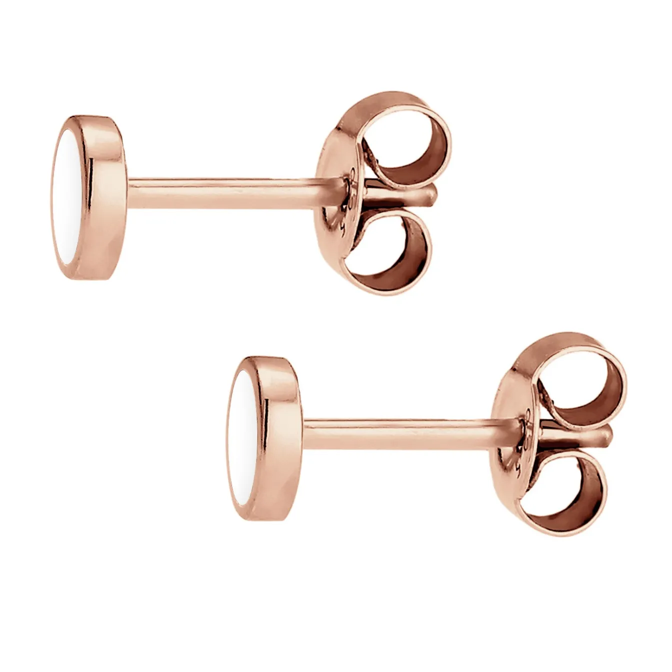 Elli "Ohrstecker Geo< Roségold|Ohrringe