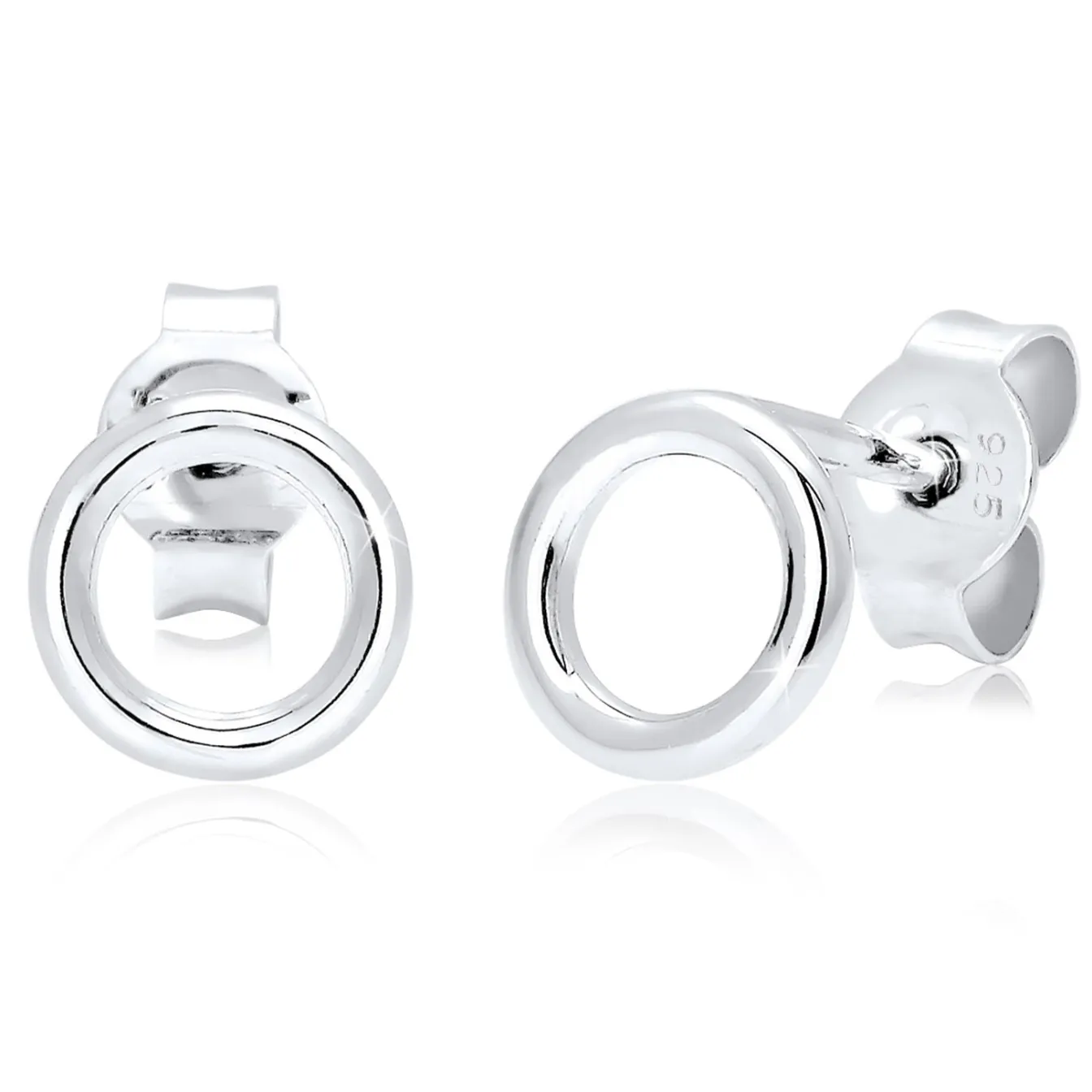 Elli "Ohrstecker Geo< Roségold|Ohrringe