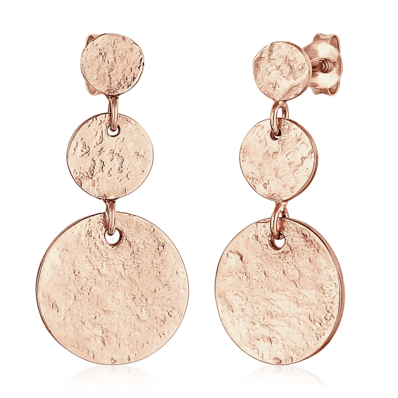 Elli "Ohrstecker Geo< Roségold|Ohrringe