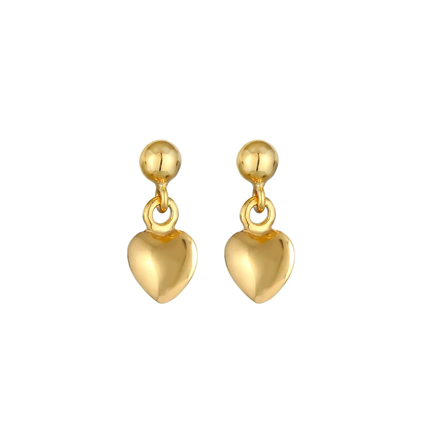 Elli "Ohrstecker Herz< Symbol-schmuck|Herz-schmuck