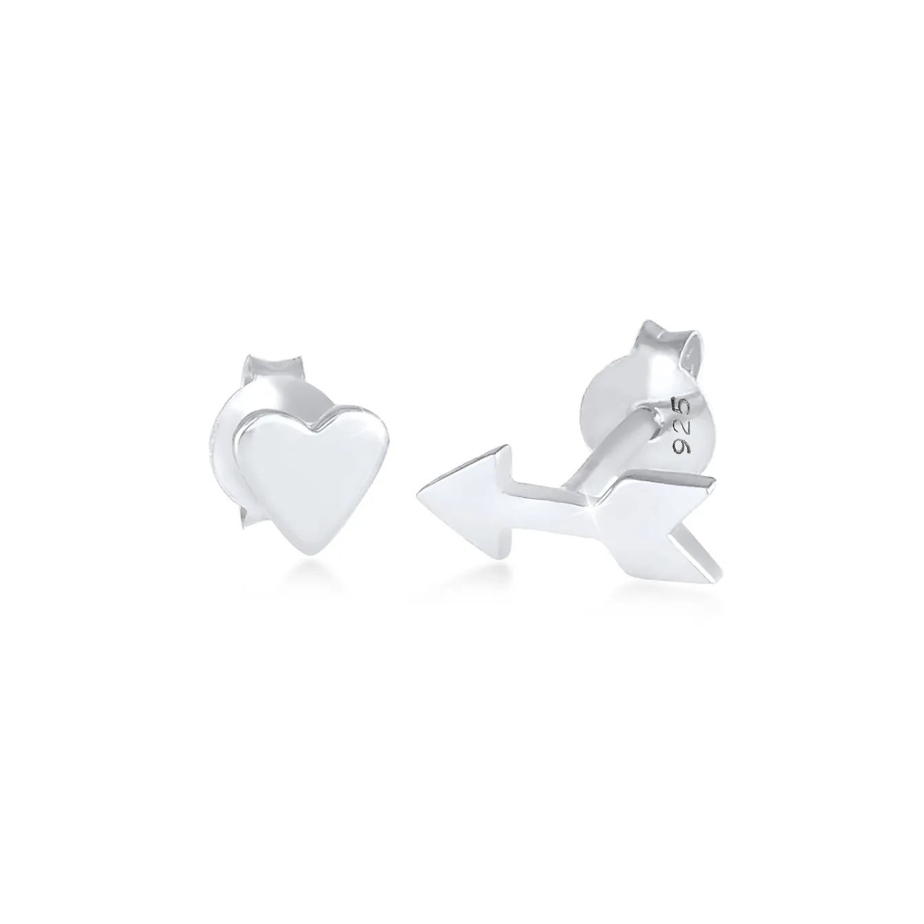 Elli "Ohrstecker Herz< Symbol-schmuck|Herz-schmuck