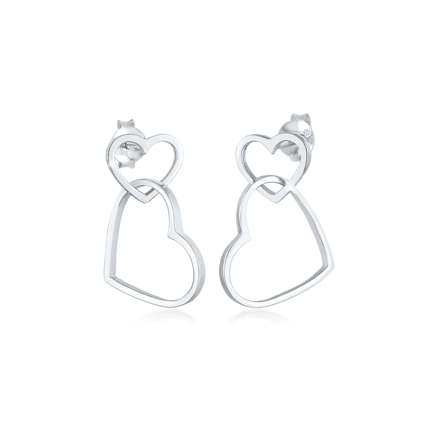 Elli "Ohrstecker Herz< Symbol-schmuck|Herz-schmuck