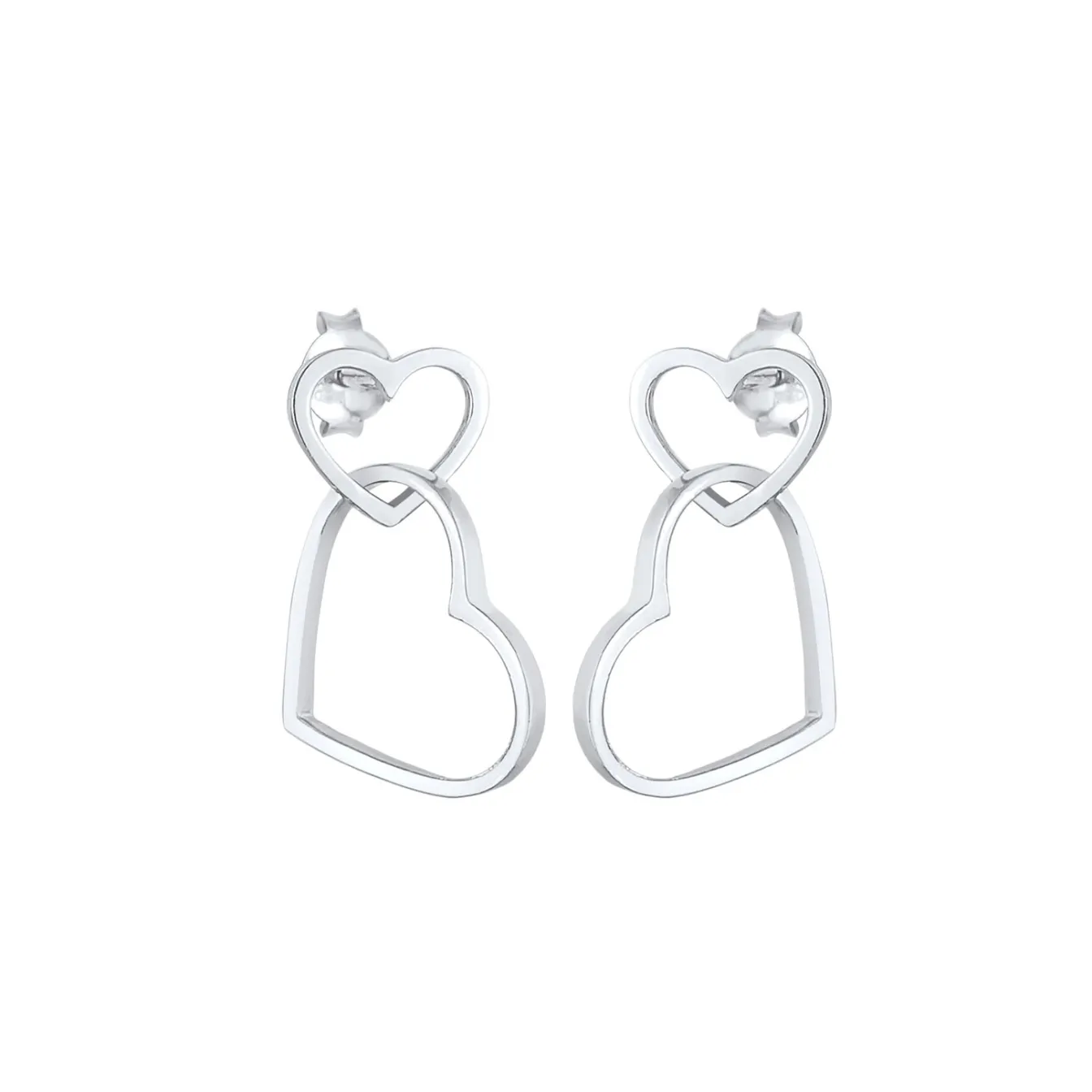 Elli "Ohrstecker Herz< Symbol-schmuck|Herz-schmuck