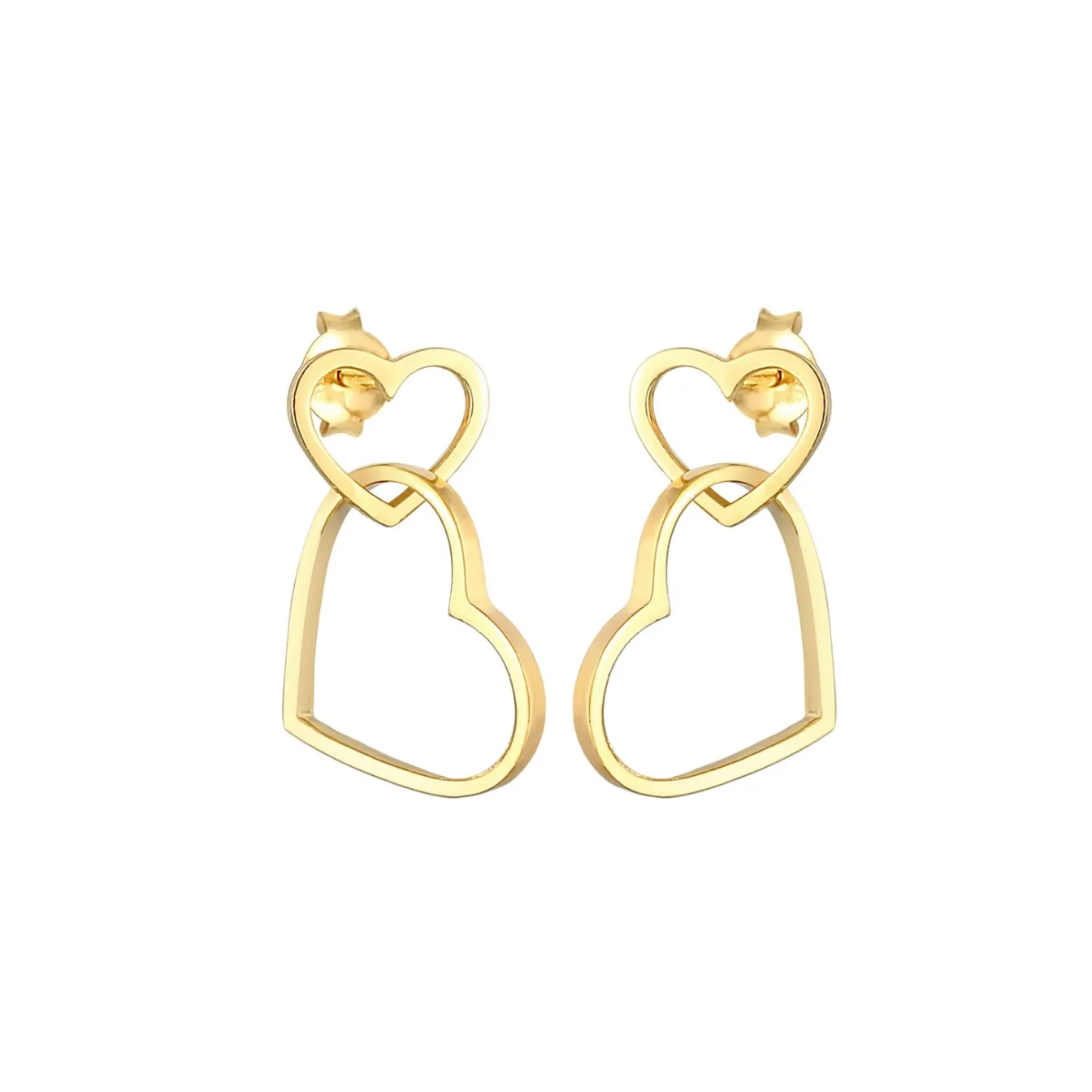 Elli "Ohrstecker Herz< Symbol-schmuck|Herz-schmuck