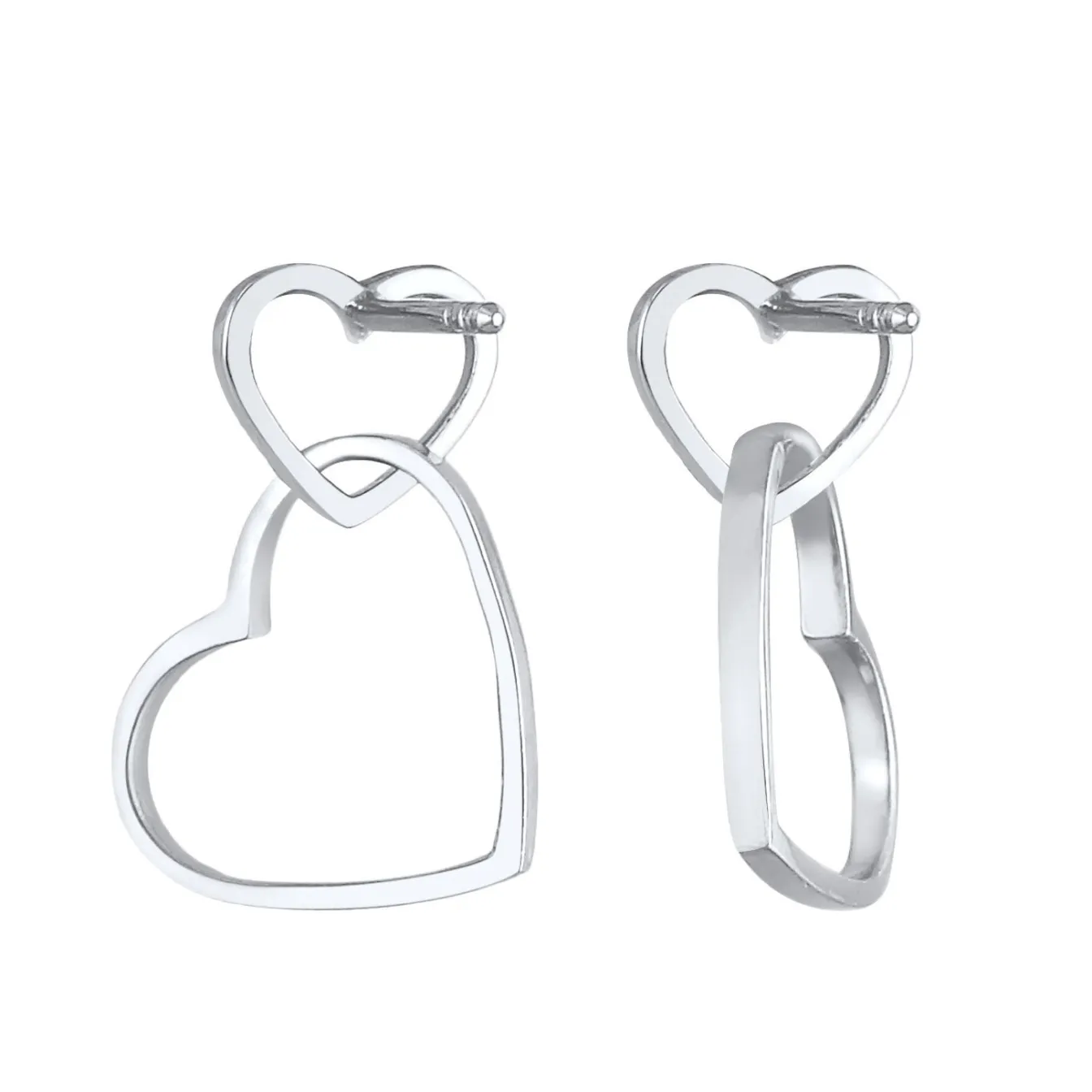 Elli "Ohrstecker Herz< Symbol-schmuck|Herz-schmuck
