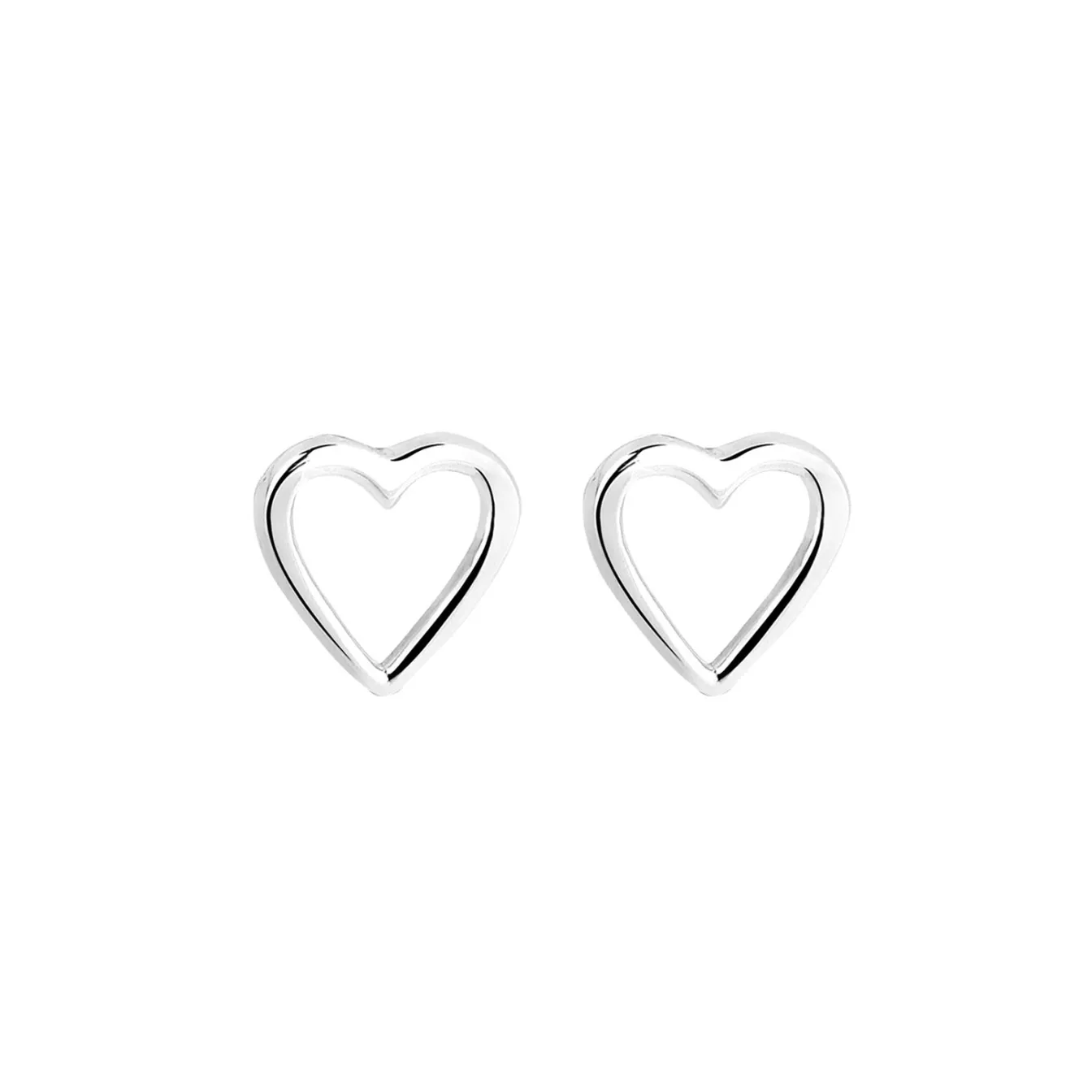 Elli "Ohrstecker Herz< Silber|Roségold