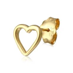 Elli "Ohrstecker Herz | Einzelstecker< Symbol-schmuck|Herz-schmuck