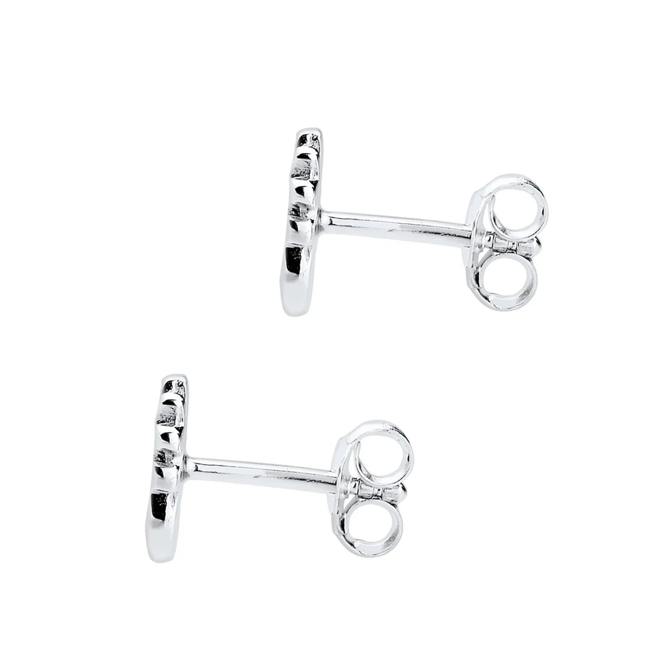 Elli "Ohrstecker Hirsch | Kristall ( Rot )<Kinder Kinderschmuck