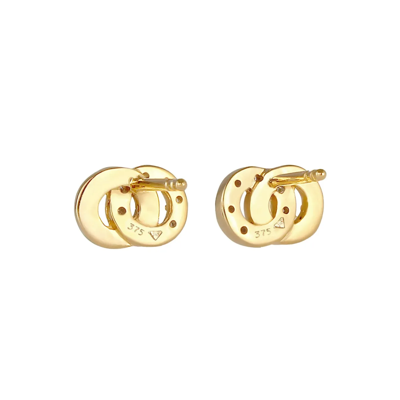 Elli "Ohrstecker Infinity | Diamant ( Weiß, 0,06 ct )< Symbol-schmuck|Herz-schmuck