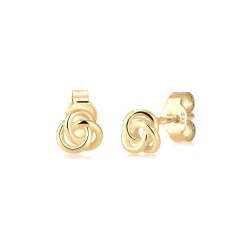 Elli "Ohrstecker Knoten< Ohrringe|Echtgold