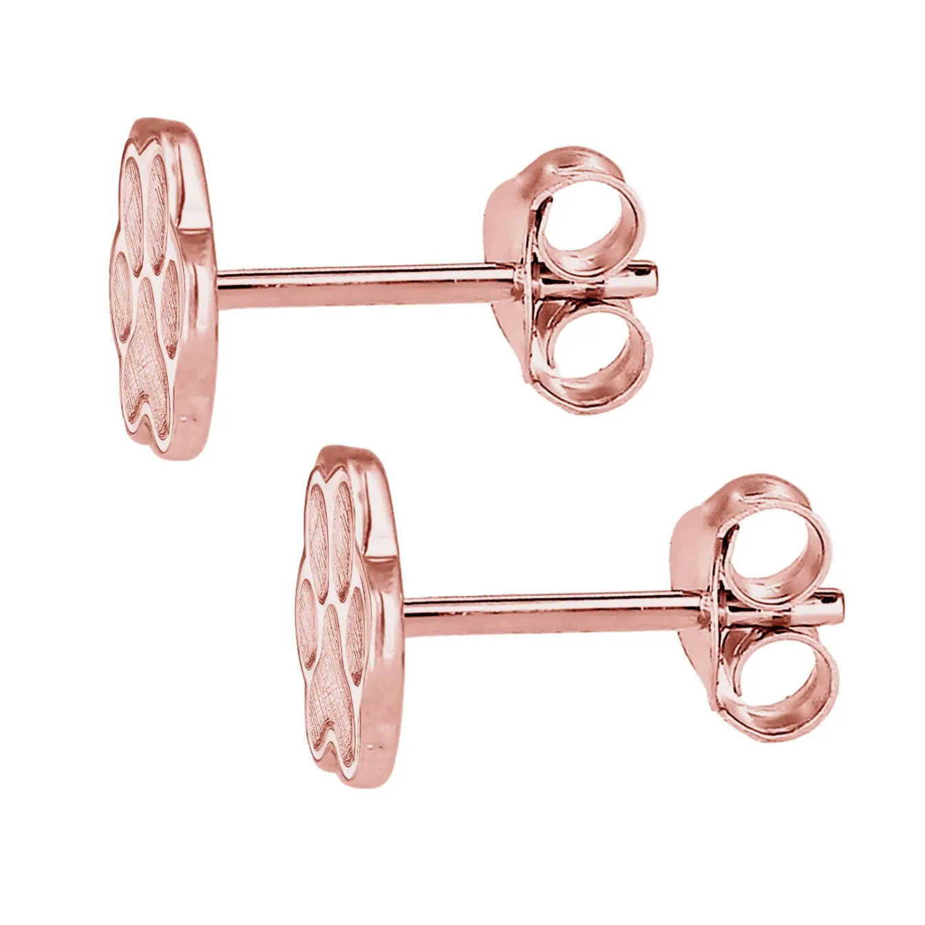 Elli "Ohrstecker Pfote< Roségold|Ohrringe