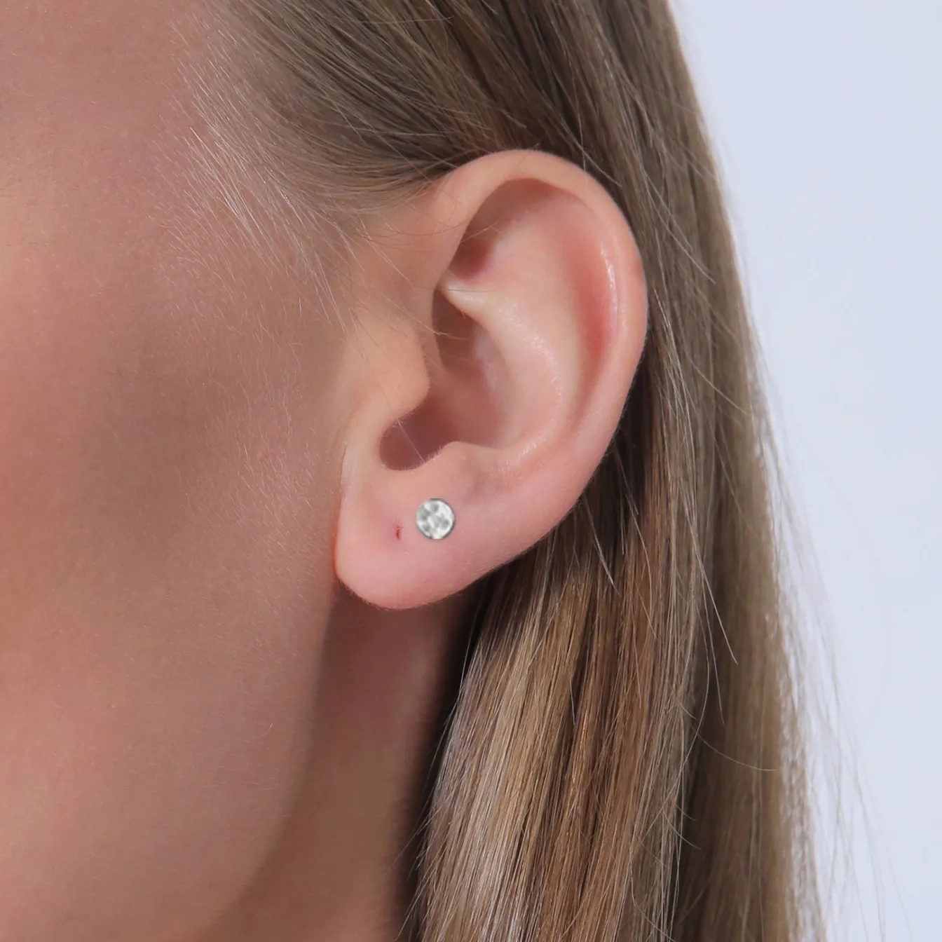 Elli "Ohrstecker Plättchen< Ohrringe|Silber