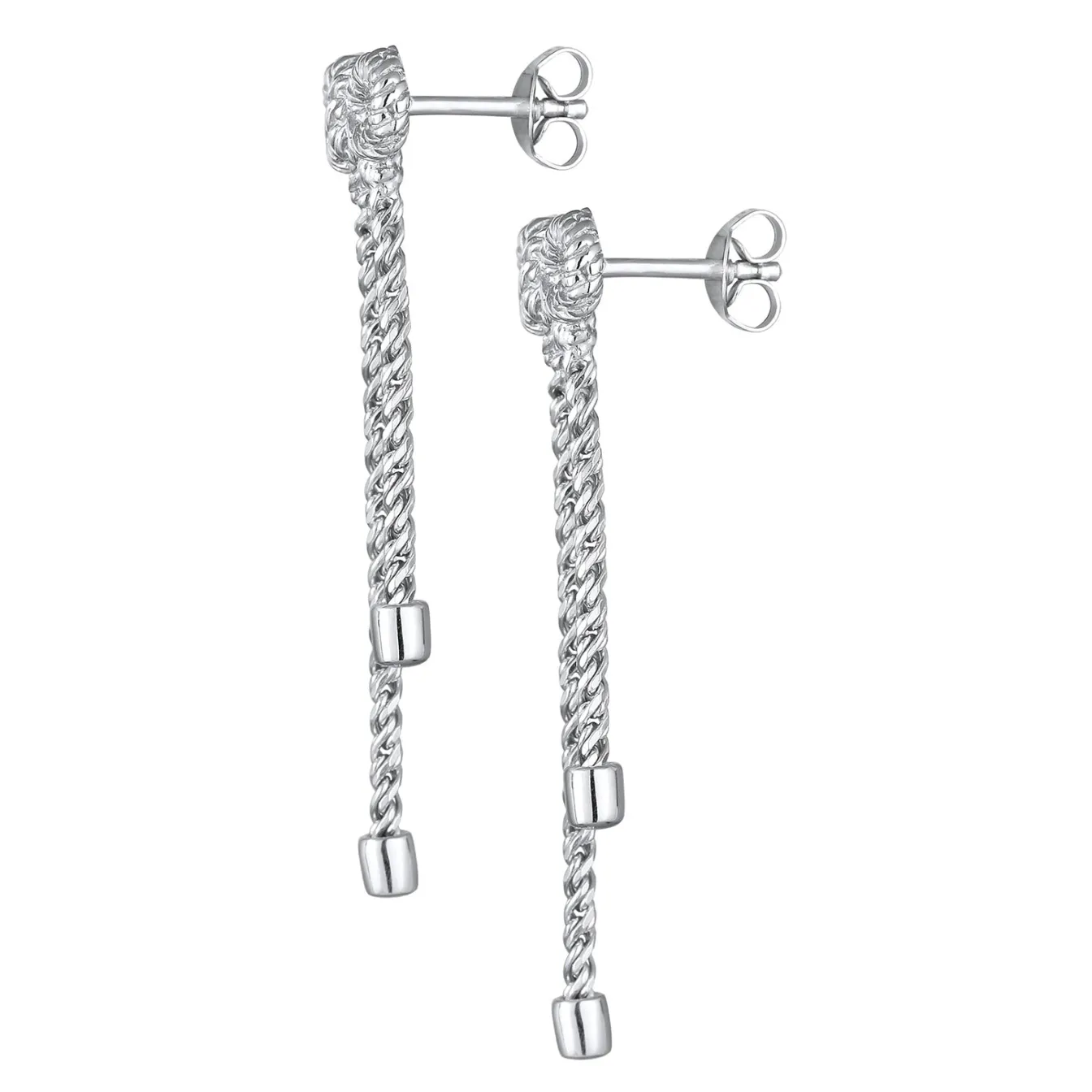 Elli "Ohrstecker Schleife< Vergoldet|Symbol-schmuck