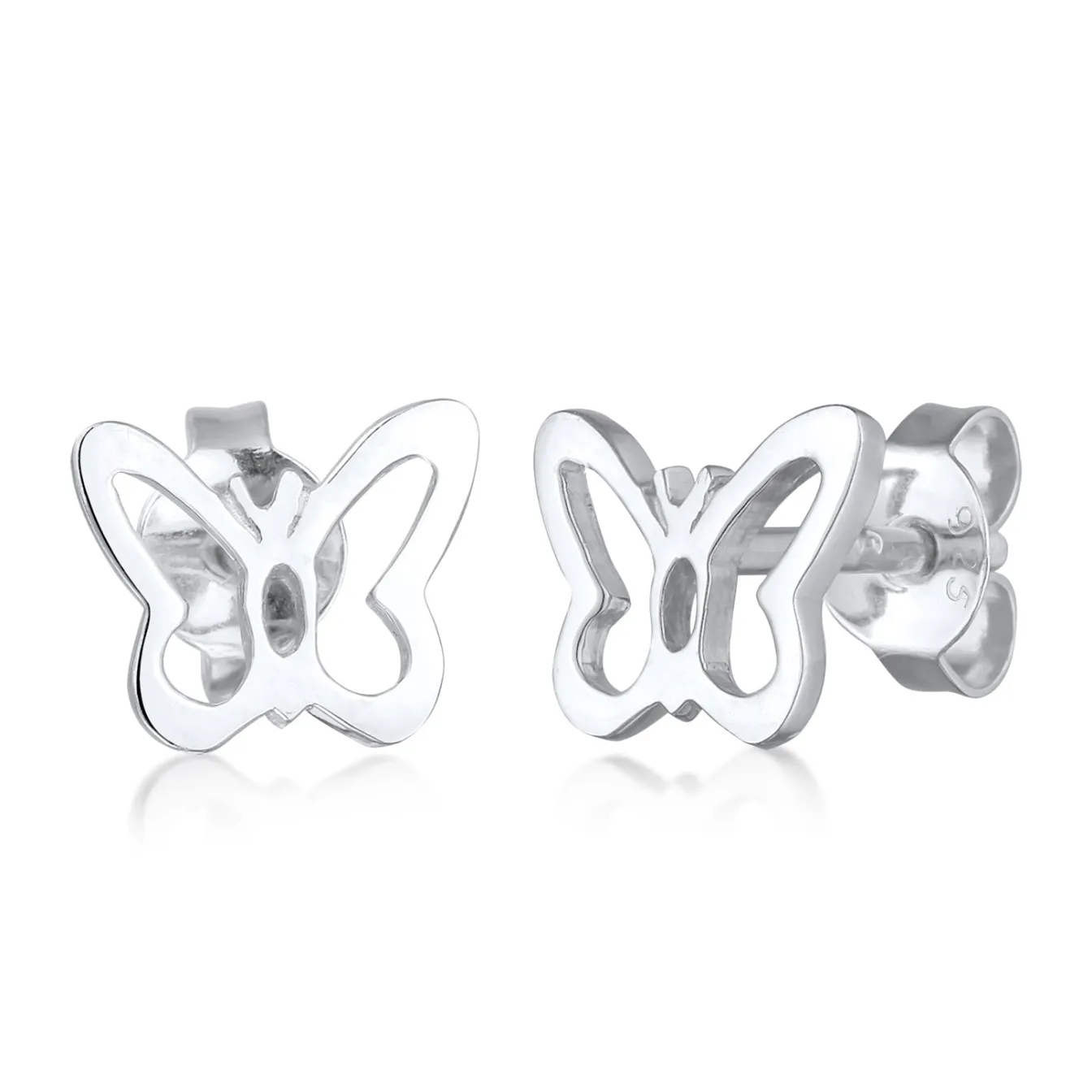 Elli "Ohrstecker Schmetterling< Ohrringe|Silber