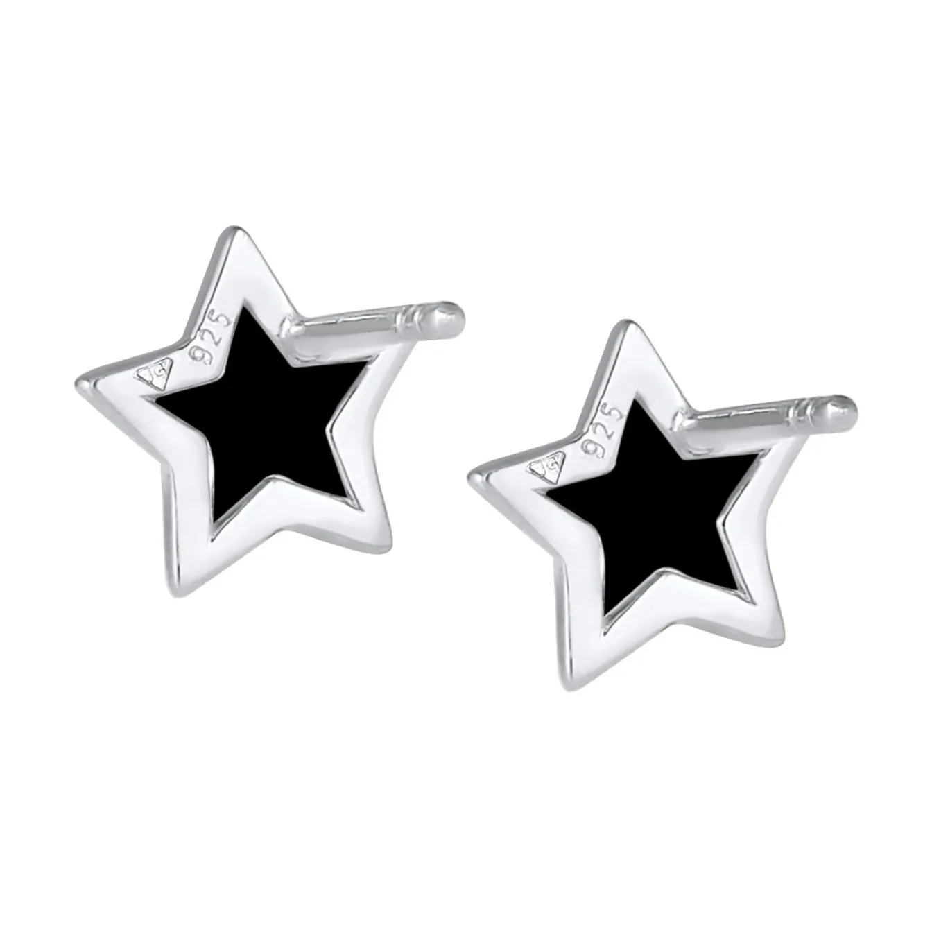 Elli "Ohrstecker Stern< Roségold|Ohrringe