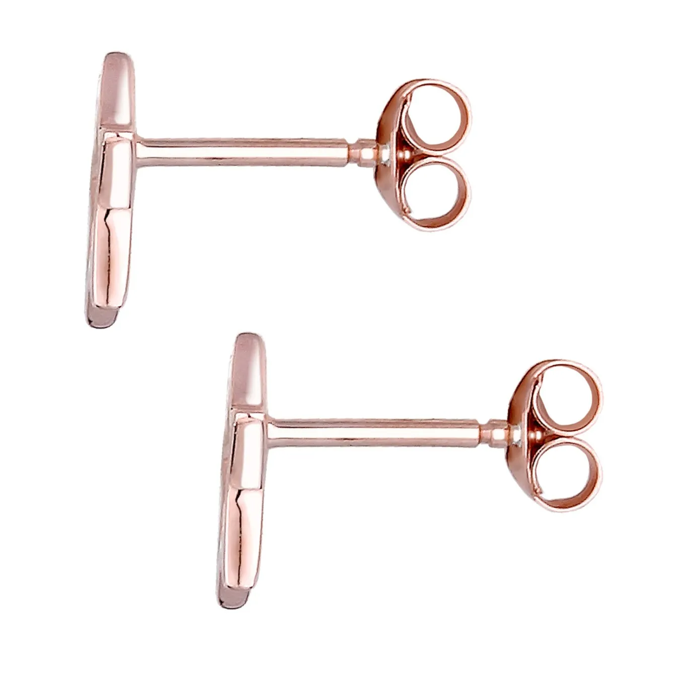 Elli "Ohrstecker Stern< Roségold|Ohrringe