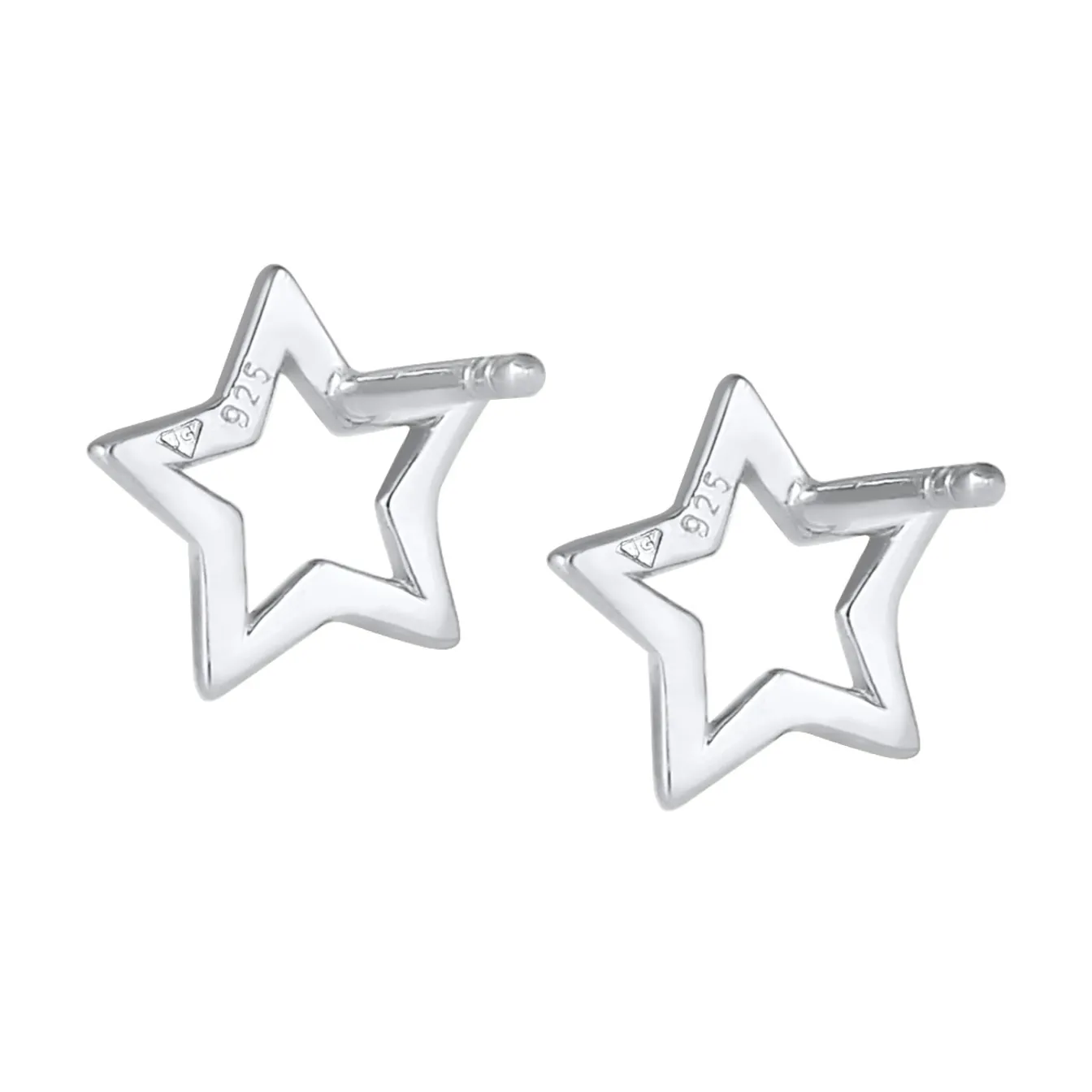 Elli "Ohrstecker Stern< Roségold|Ohrringe