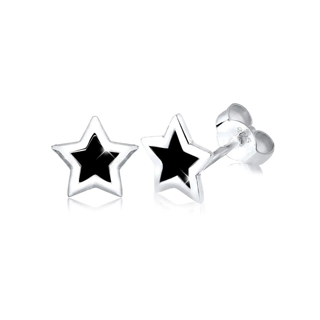 Elli "Ohrstecker Stern< Roségold|Ohrringe