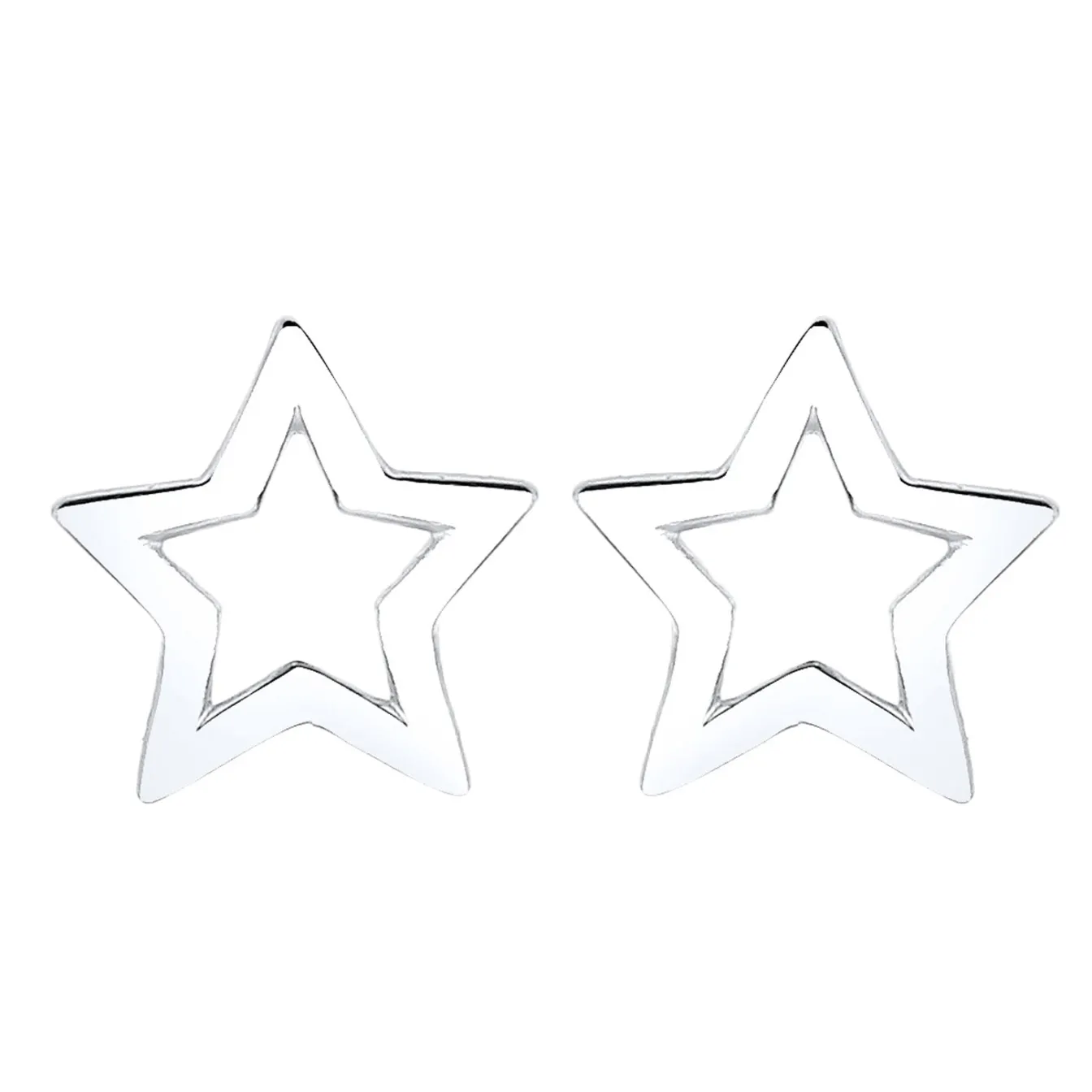 Elli "Ohrstecker Stern< Roségold|Ohrringe