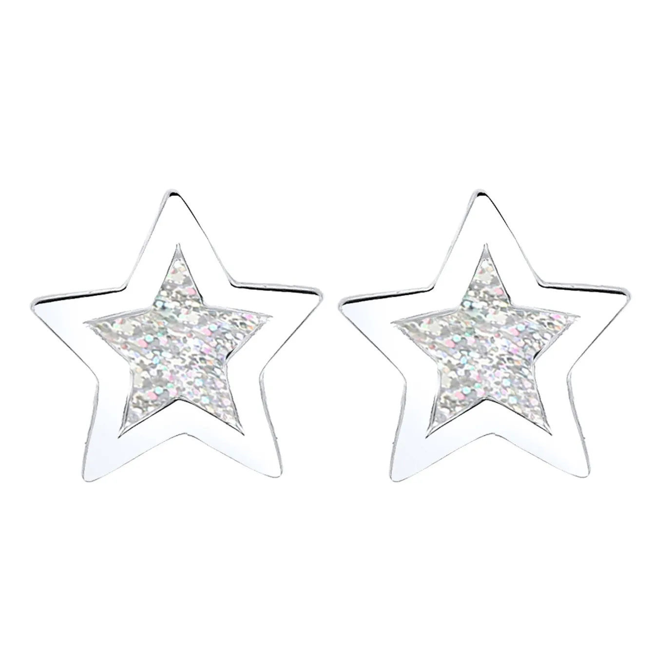 Elli "Ohrstecker Stern< Roségold|Ohrringe