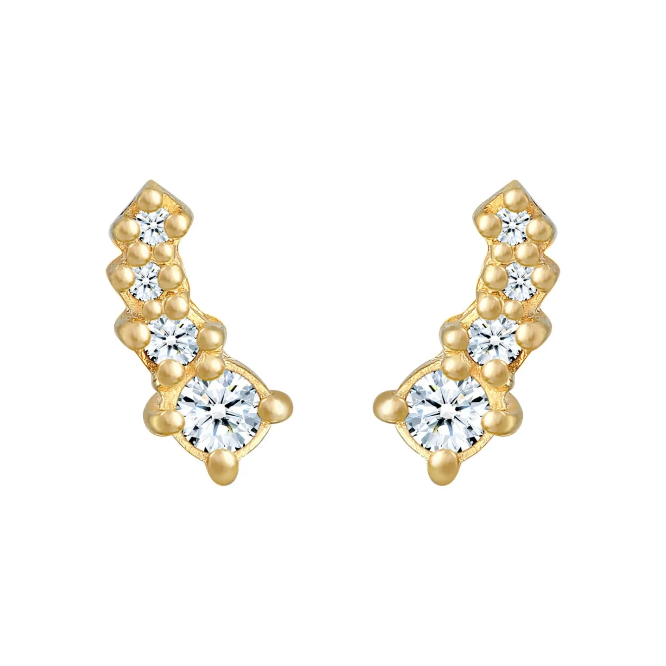 Elli "Ohstecker Astro | Diamant (Weiß, 0.17 ct.)< Letzte Chance|Ohrringe