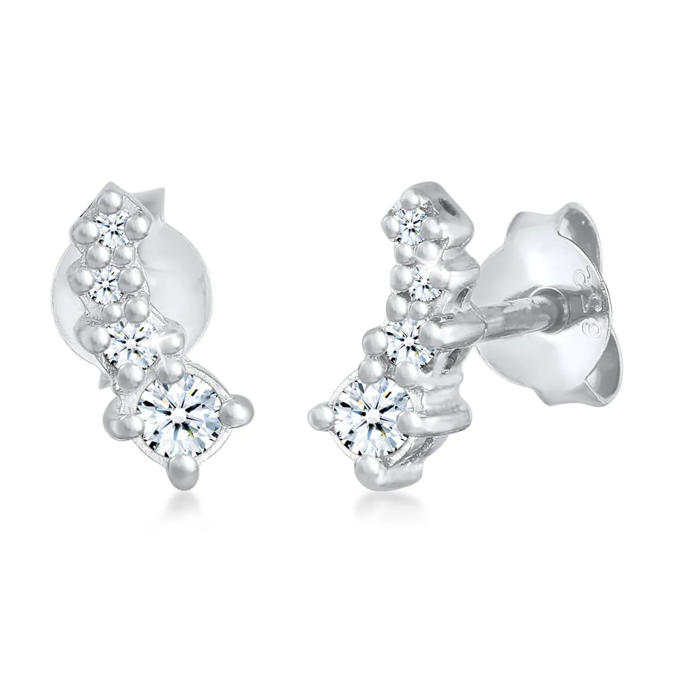 Elli "Ohstecker Astro | Diamant (Weiß, 0.17 ct.)< Letzte Chance|Ohrringe