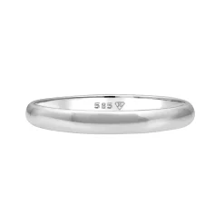 Elli "Paarring< Weissgold|Hochzeit