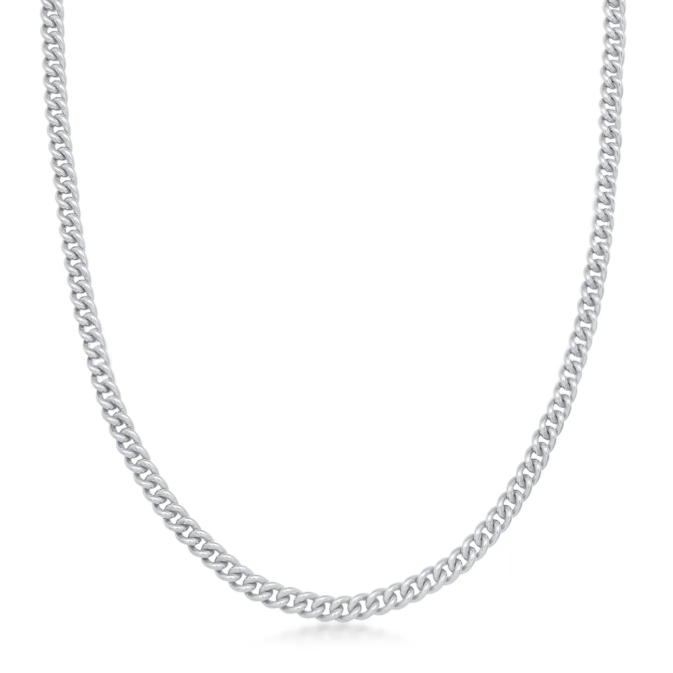 Elli "Panzerkette Basic< Halsketten|Silber
