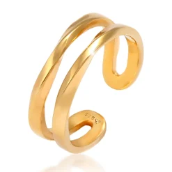 Elli "Ring< Ringe|Vergoldet