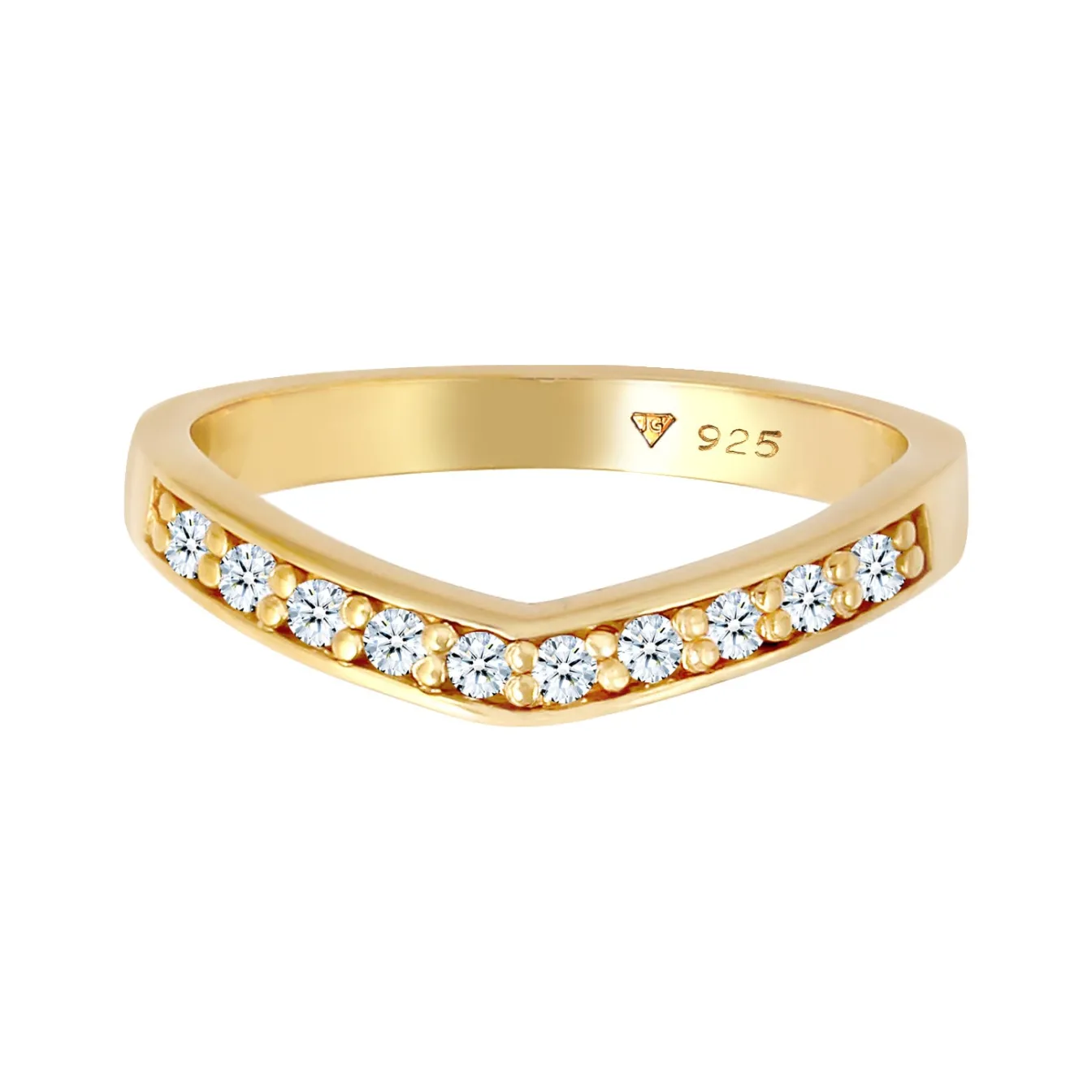 Elli "Ring | Diamant ( Weiß, 0,15 ct )< Letzte Chance|Ringe