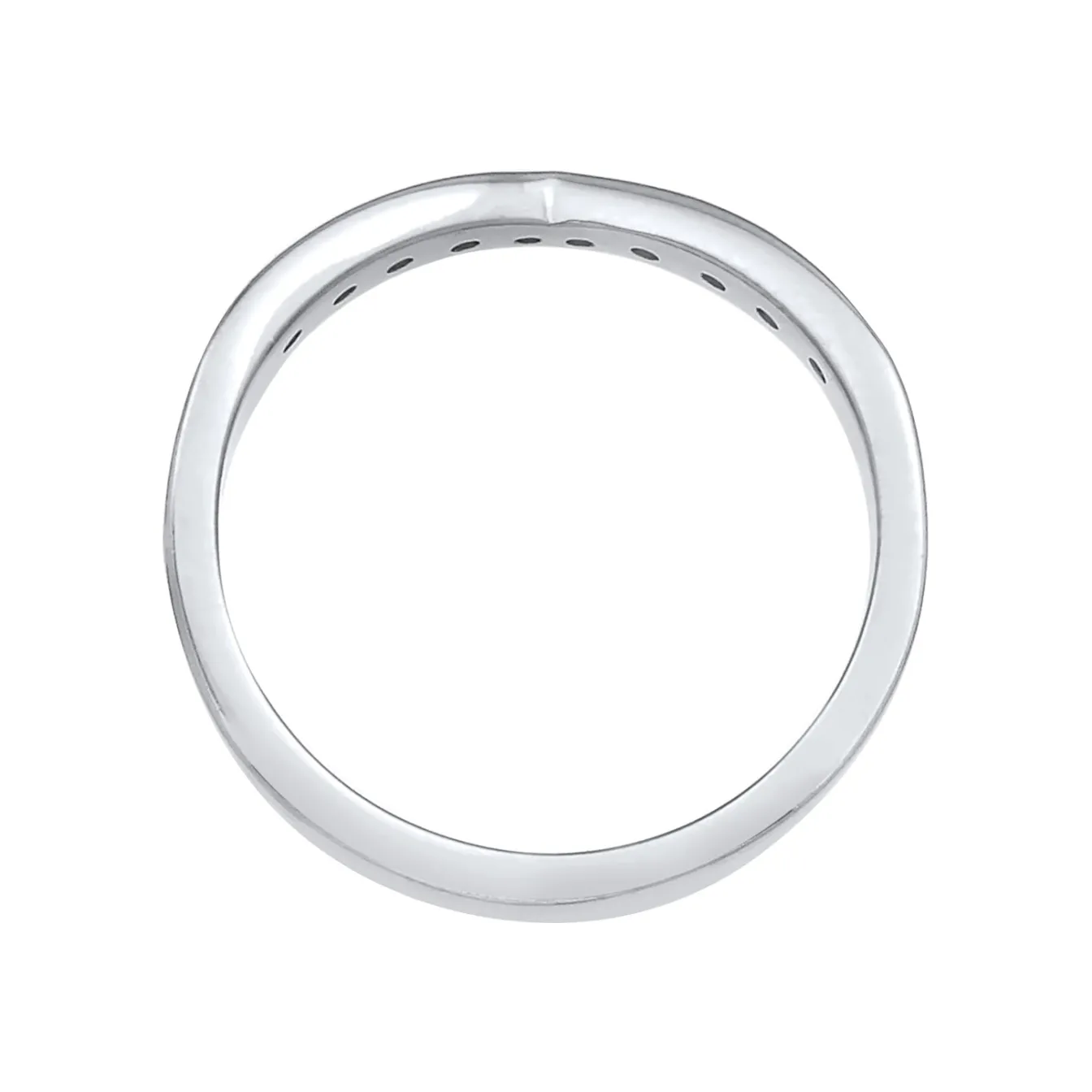 Elli "Ring | Diamant ( Weiß, 0,15 ct )< Letzte Chance|Ringe