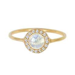 Elli "Ring | Diamant ( Weiß, 0,08 ct )< Ringe|Echtgold