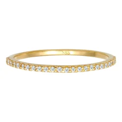 Elli "Ring | Diamant ( Weiß, 0,125 ct )< Ringe|Echtgold