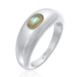 Elli "Ring | Labradorit ( Grau )< Ringe|Edelsteine
