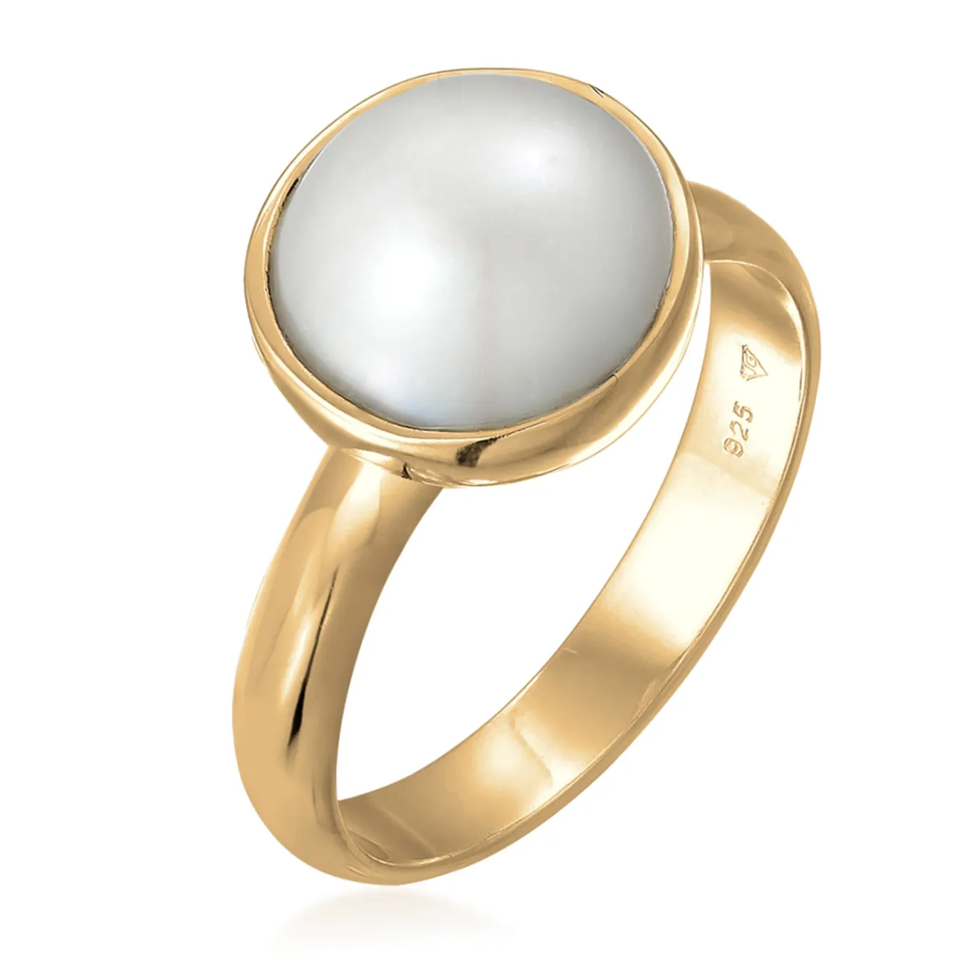 Elli "Ring | Mabe Perle< Perlen|Ringe