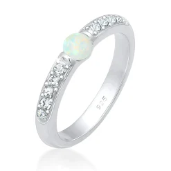 Elli "Ring | Opal ( Weiß )< Roségold|Ringe