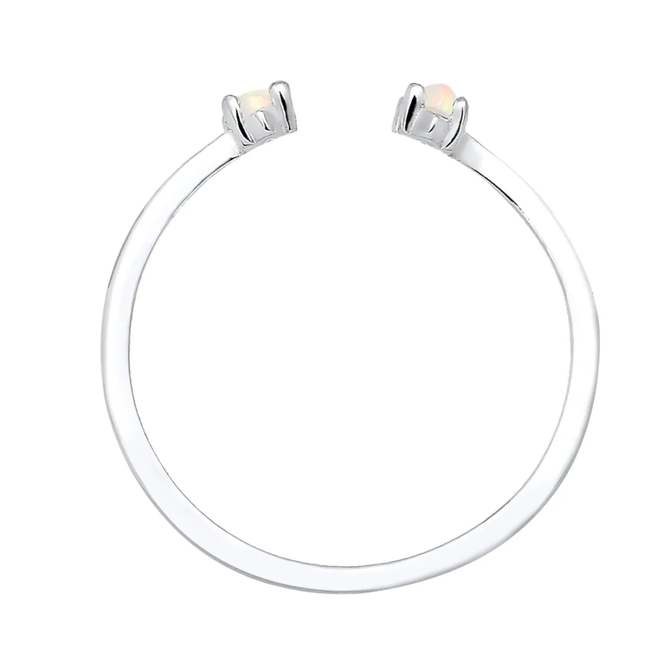 Elli "Ring | Opal ( Weiß )< Roségold|Ringe