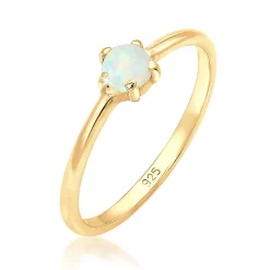 Elli "Ring | Opal ( Weiß )< Roségold|Ringe